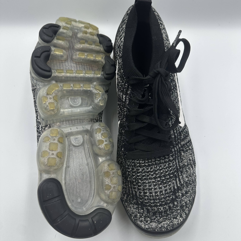 womens size 11 Nike Air VaporMax Flyknit 3 Oreo Shoes Retail $190 - Picture 3 of 6